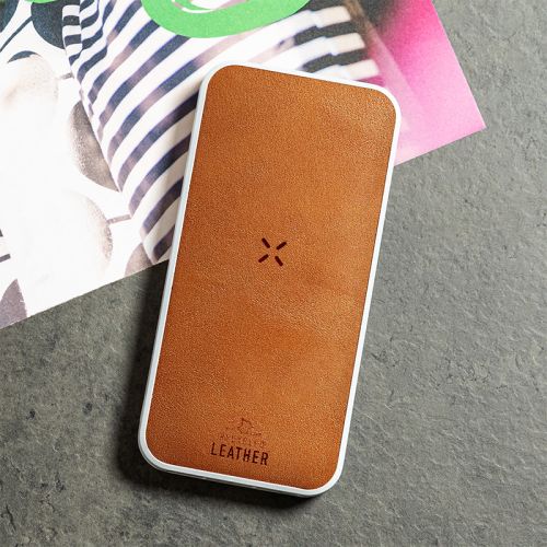 Powerbank aus recyceltem Leder - Bild 6